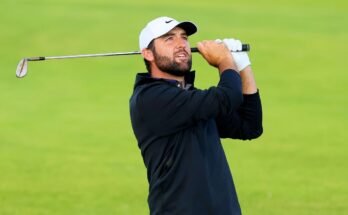 Scottie Scheffler bouwt een 4 -rek op voorstander van het Open Championship