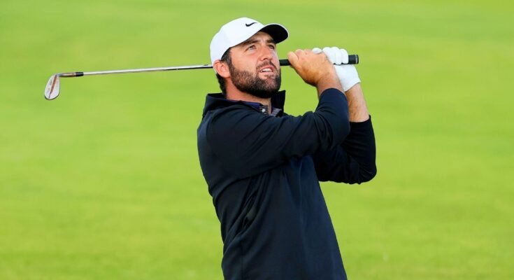 Scottie Scheffler bouwt een 4 -rek op voorstander van het Open Championship