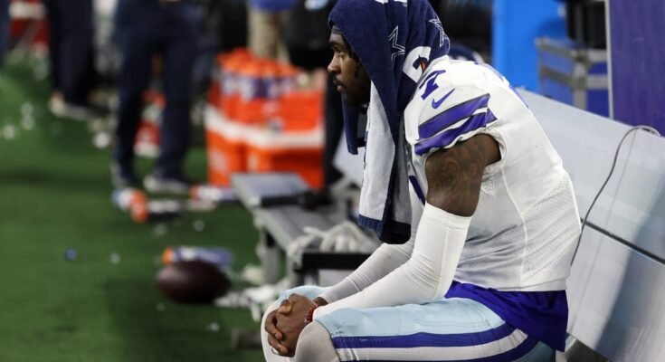 Trevon Diggs heeft het gewicht gewonnen van de schoten van het front office van Cowboys