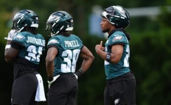De Eagles hebben de lijst met 90 mannen bijgewerkt om het trainingskamp te starten